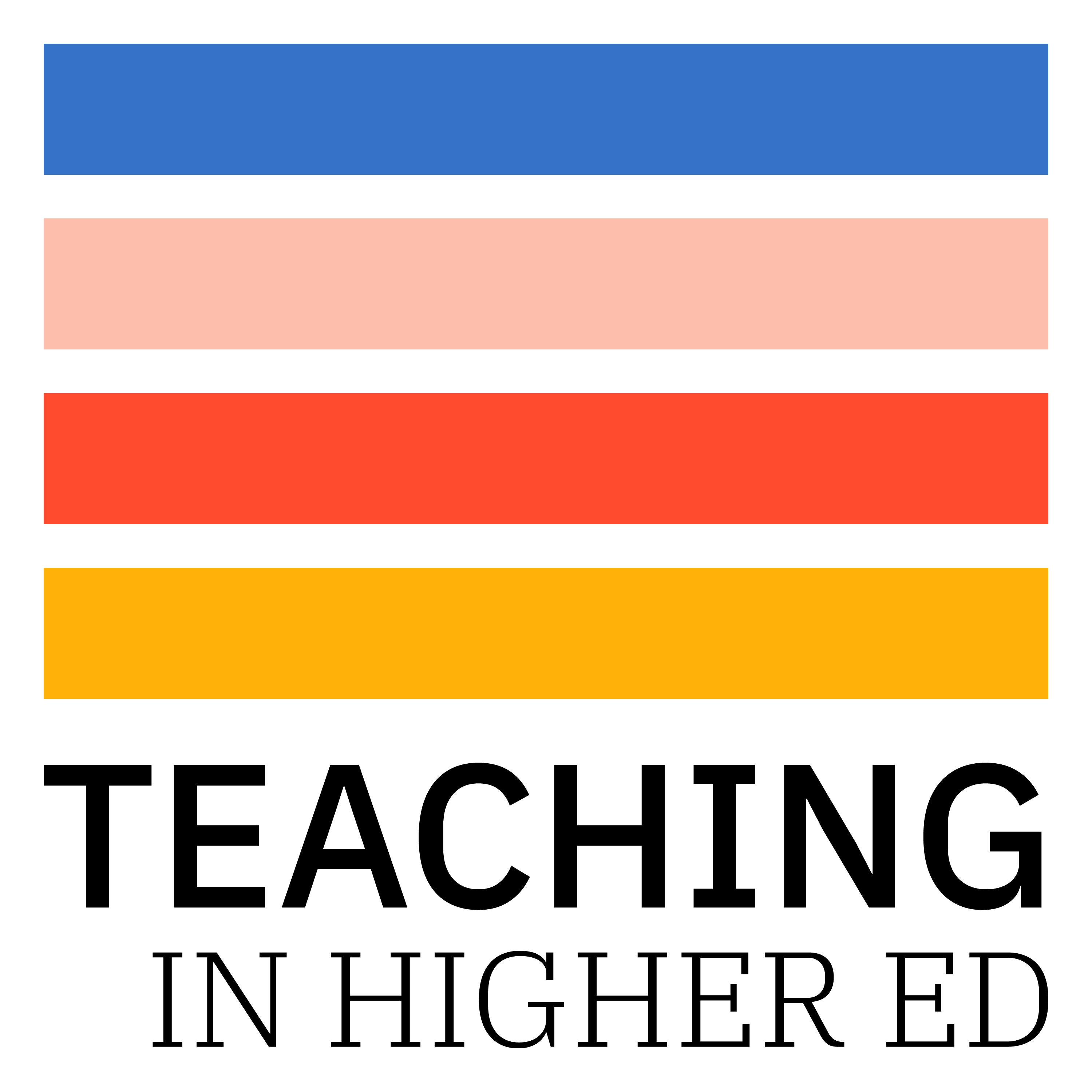 Teaching in Higher Ed